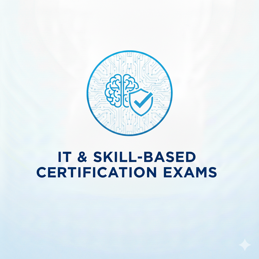 IT & Skill-Based Certification Exams gemini generated image 2koz6k2koz6k2koz